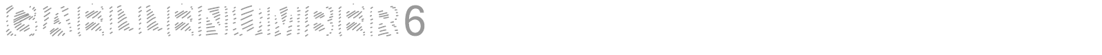 Gaelle Number 6 font preview