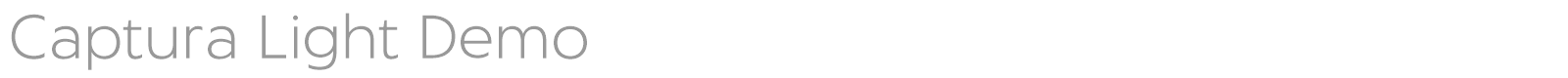 Captura font preview
