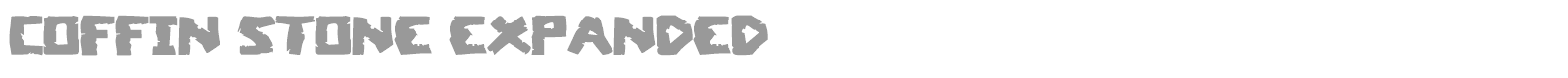 Coffin Stone font preview