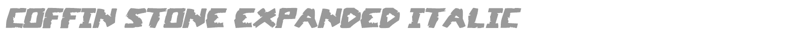 Coffin Stone font preview