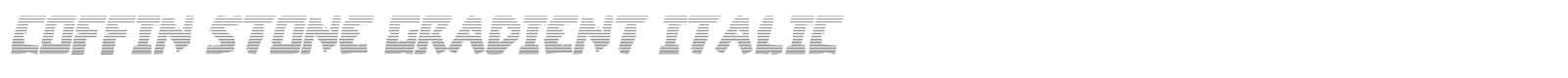 Coffin Stone font preview