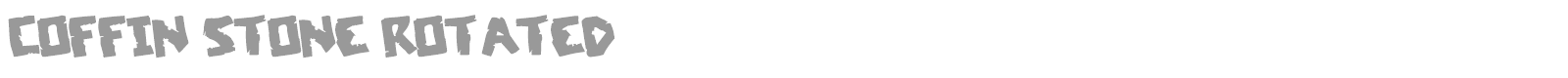Coffin Stone font preview