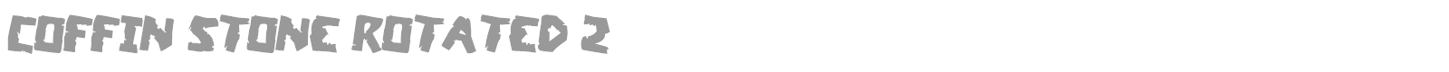 Coffin Stone font preview