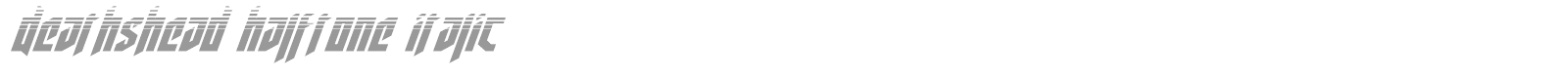 Deathshead font preview