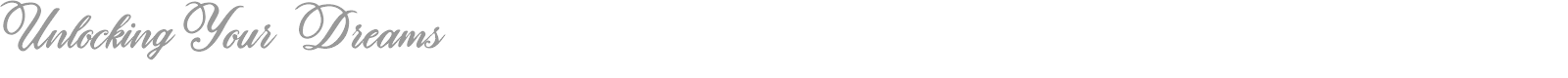 Unlocking Your Dreams font preview