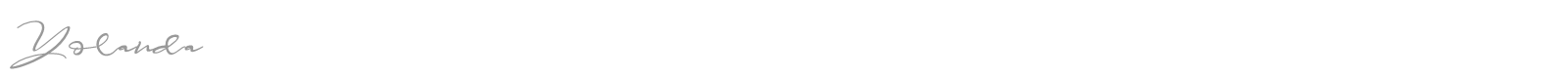 Yolanda font preview