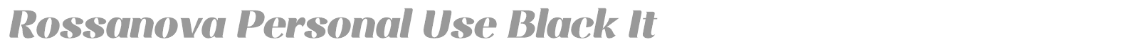 Rossanova font preview