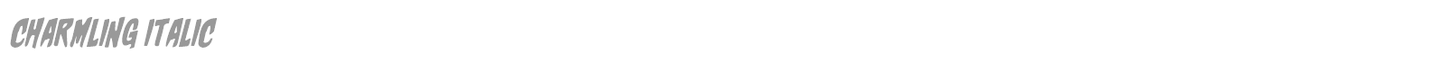 Charmling font preview