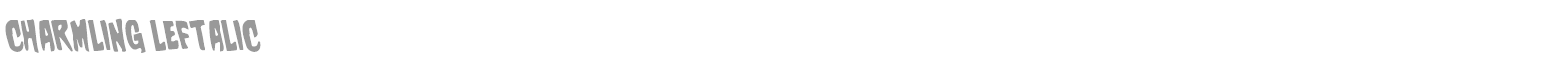 Charmling font preview