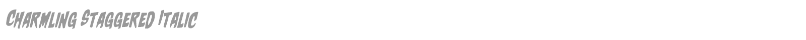 Charmling font preview