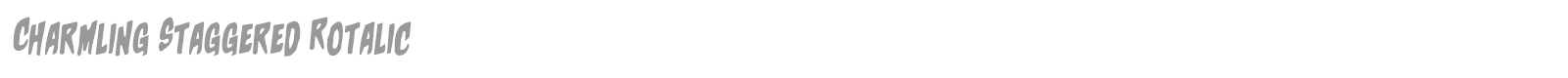 Charmling font preview