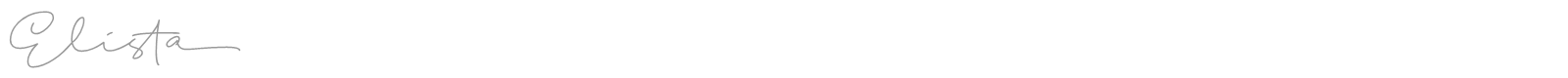 Elista font preview