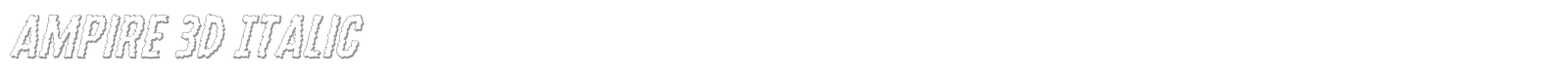 Ampire font preview