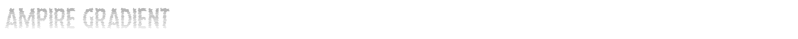 Ampire font preview