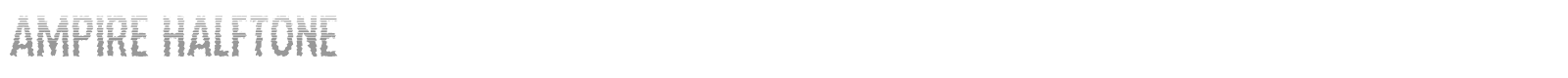 Ampire font preview