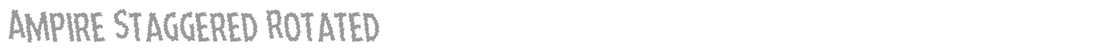 Ampire font preview