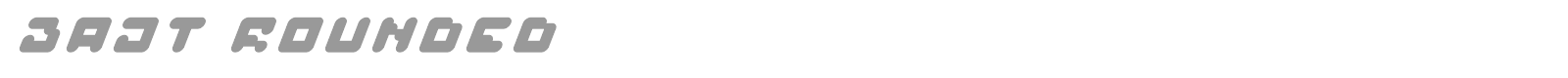 BAJT Rounded font preview