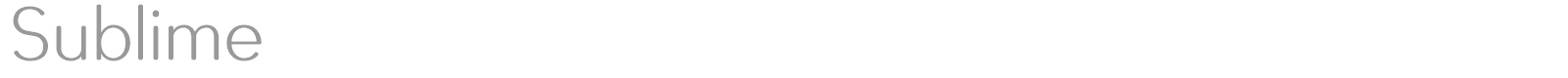 Sublime font preview