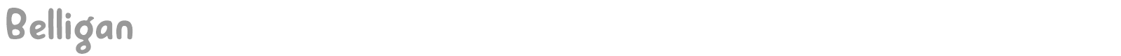 Belligan font preview