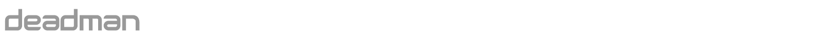 Deadman font preview