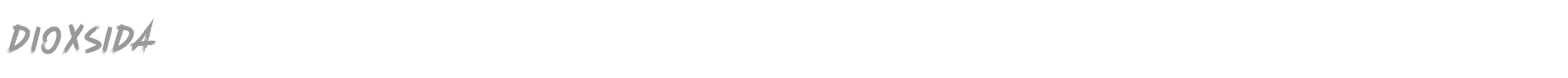 Dioxsida font preview