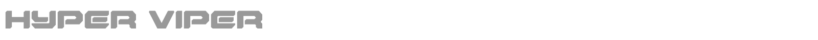 Hyper Vyper font preview