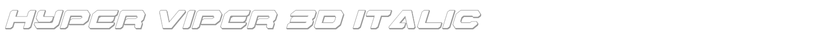 Hyper Vyper font preview