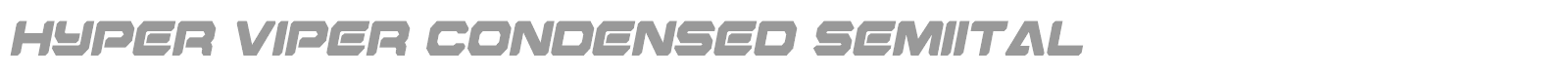 Hyper Vyper font preview