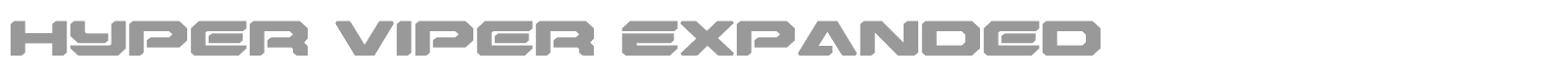 Hyper Vyper font preview