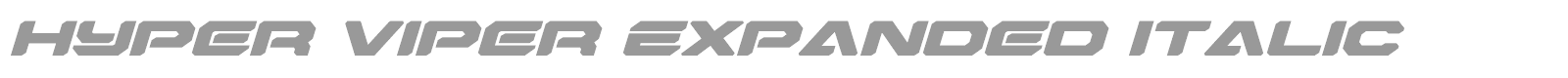 Hyper Vyper font preview