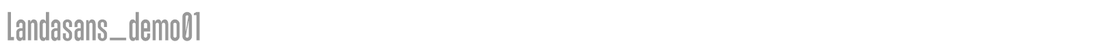 Landasans font preview