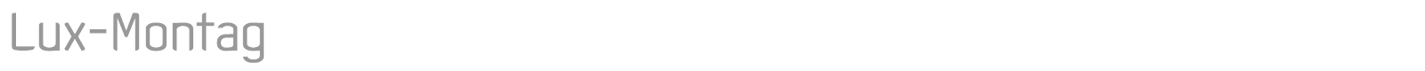 Lux Montag font preview
