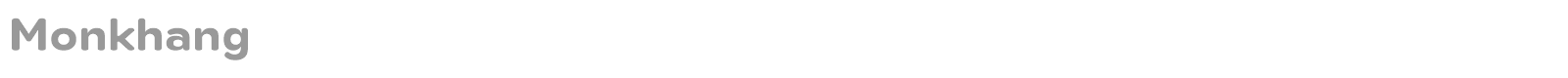 Monkhang font preview