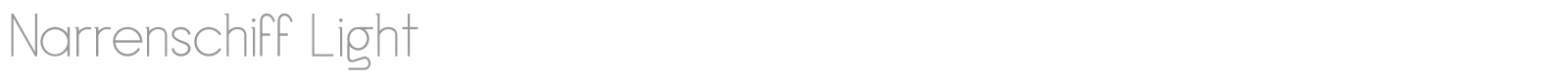 Narrenschiff font preview