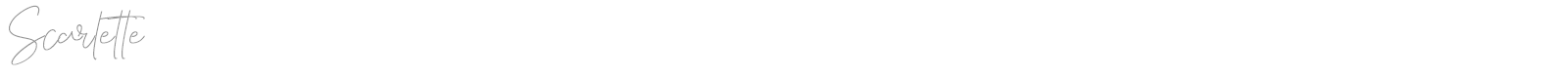 Scarlette font preview