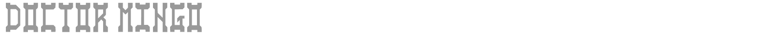 Doctor Mingo font preview