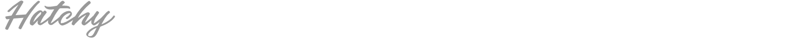 Hatchy font preview