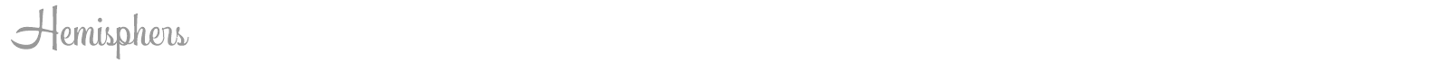 Hemisphers font preview