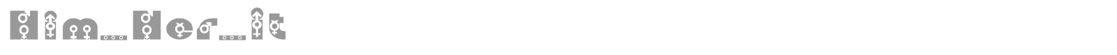 Him Her It font preview
