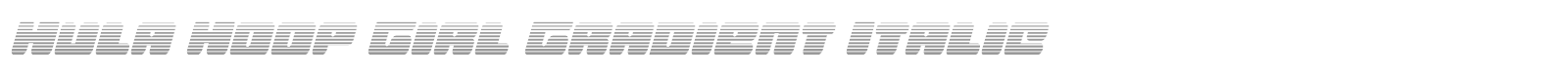 Hula Hoop Girl font preview