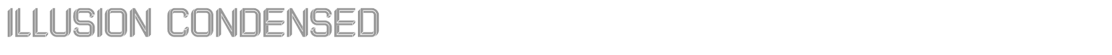 Illusion font preview