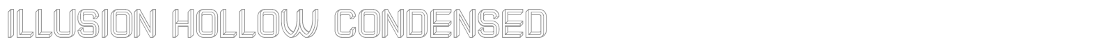 Illusion font preview