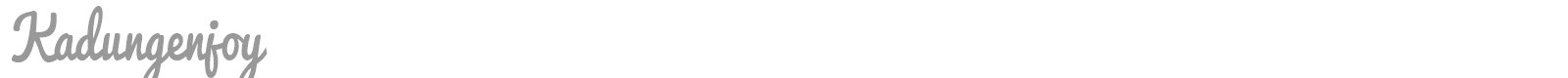 Kadungenjoy font preview