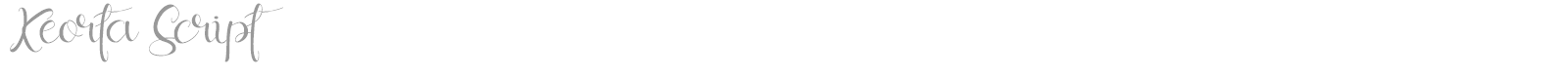 Keorta Script font preview