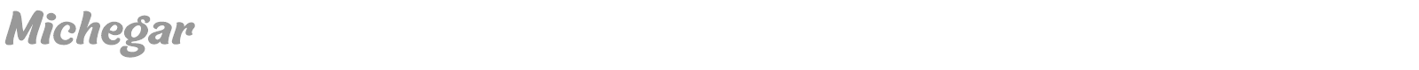 Michegar font preview