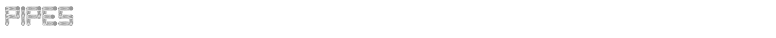 Pipes font preview