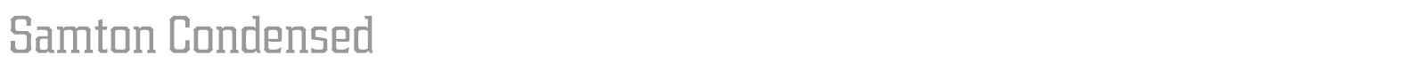 Samtom font preview