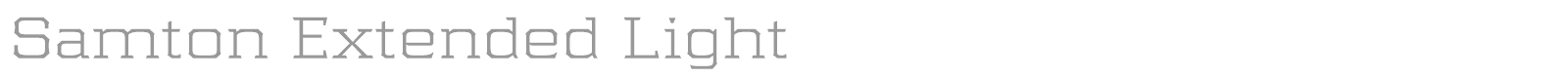 Samtom font preview