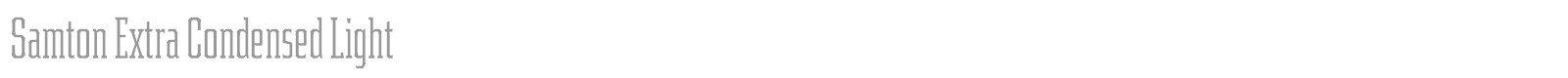 Samtom font preview