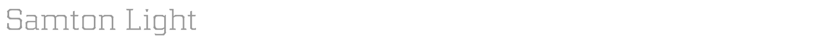 Samtom font preview